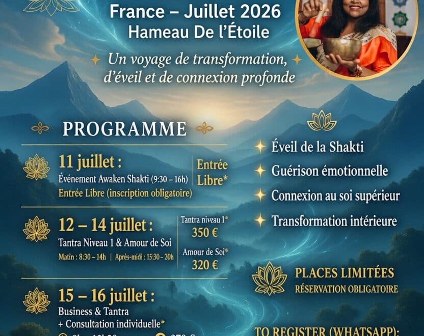 White Tantra Retreat with Nila (France)